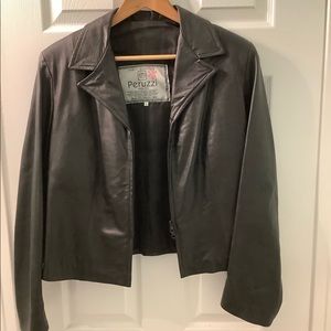 Leather jacket
